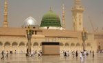 If the tears which have dropped whilst gazing at the Green Dome could be collected they would be enough to fill up the oceans of the world. صلى الله عليه و سلم - Our heart represented by a green dome